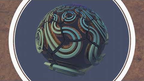 Hexagon Truchet Log Polar Transformation