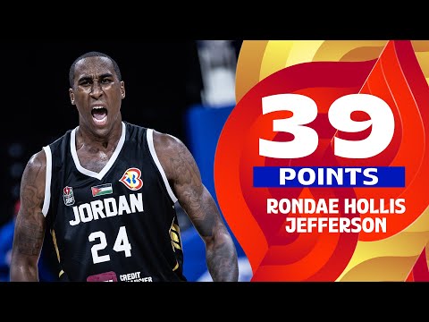 🇯🇴 Rondae Hollis Jefferson | Highlights vs New Zealand | FIBA Basketball World Cup 2023