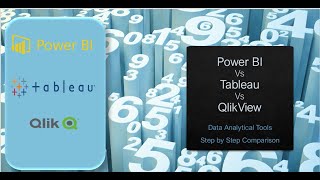 power bi vs tableau vs qlik view comparison