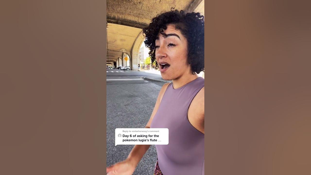 Woman sings Lugia's Song under bridge-Pokemon 2000 #shorts