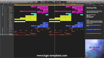 EDM Charter Vol 2 Logic Pro X Template