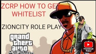 Whitelist Totourial In Zcrp Roleplay Best Rp Experience Keri Vada Makkale
