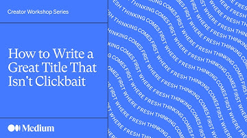 How to Write a Great Title That Isn