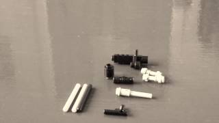 lego wars star double gun mini bladed tutorial