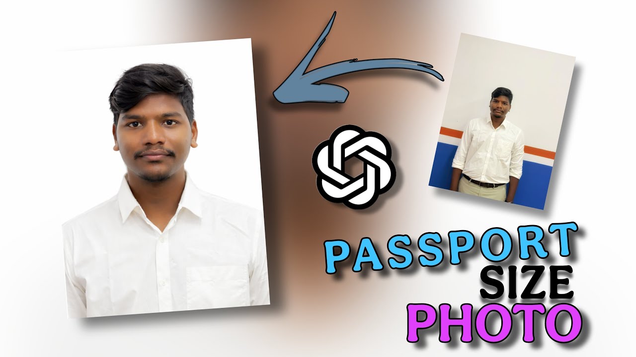 Create a passport size photo | Ai tools | chatgpt 