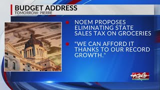 Noem to unveil budget proposal on Tuesday
