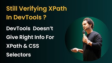 Fact: DevTools ctrl+f is not the right platform to verify XPath & CSS Selector | write xpath
