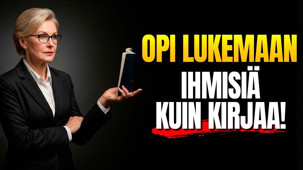 Kuinka lukea ihmisiä kuin AVOINTA KIRJAA (psykologien salaisuus)