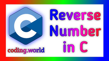 Reverse number in C #coding #c #reversenumber