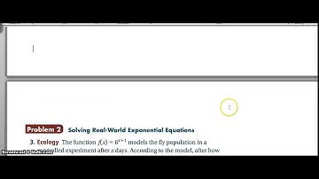 5.5 Solving Exponential Functions