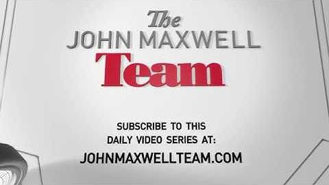 Problem Solving Series 5 - A Minute With John Maxwell, Free Coaching Video