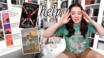 reorganizing my bookshelves while my currently reading shelf tries to get me | weekly vlog 9