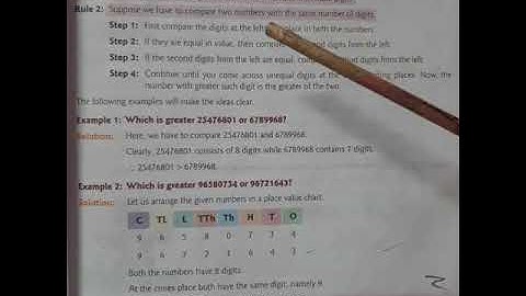 CLASS 5 CHAPTER - 3  "LARGE NUMBERS" (2) (Attachment in description box)