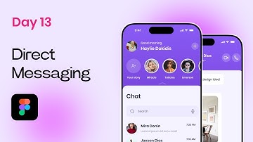 Daily UI Challenge | Day 13 | Direct Messaging