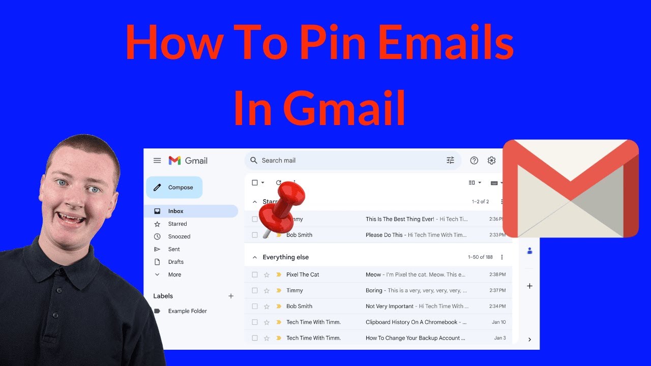 How To Pin An Email In Gmail YouTube