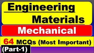 Engineering materials mechanical engineering | Engineering materials mcq | Part-1 screenshot 2