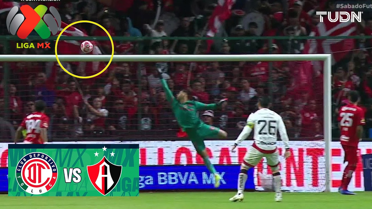 ¡SE LE NIEGA EL GOL AL ATLAS! Toluca vs Atlas | Liga MX - Jornada 11 ...