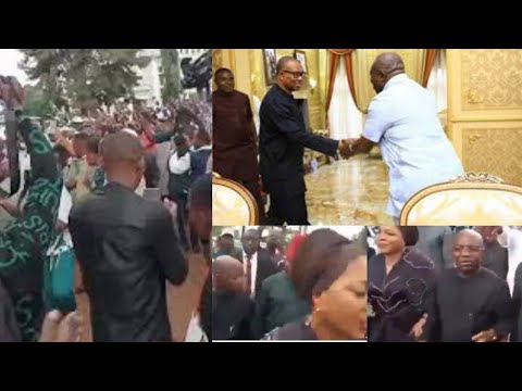 (Video) Peter Obi  Gets A Sh0cker In Abia State As Youths Turn His Visit To A Collossal Campaign