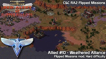 C&C Red Alert 2 Flipped Missions - Allied #10 Weathered Alliance - Hard Difficulty