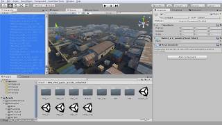 RPG FPS game assets Industrial set v4 mesh baker