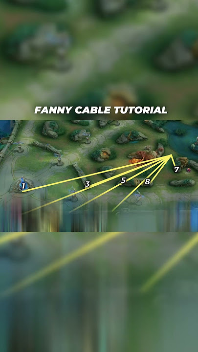 FANNY CABLE TUTORIAL #mobilelegends #mlbb #MLBBCreator