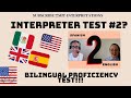 Englishspanish bilingual oral proficiency test medical interpreter terminology multilingual 2