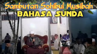 Contoh Sambutan sohibul musibah bahasa sunda