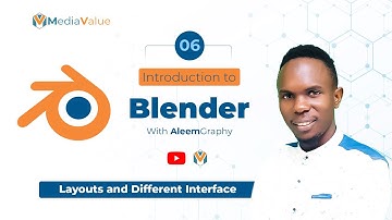 6. Working with Layouts and Interface in Blender - Luganda version for beginners
