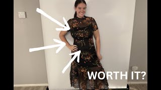 WORTH IT? - Verdusa Women's Floral Ruffle Mesh Slimming