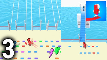 Bridge Race - Gameplay / Walkthrough Part 3 (IOS & Android Game)