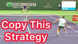 How To Think & Move Like a World Class Tennis Player (Brooksby vs Khachanov)