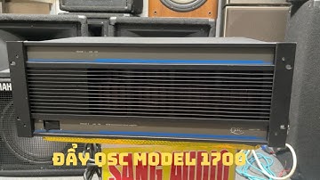 Đẩy QSC Model 1700 Cực Chất Tại Sang Audio Sài Gòn