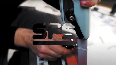 SFS Group North America - Setting-up your isoweld® stand-up tool