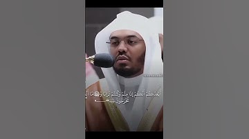 القرآن الكريم بصوت الشيخ  ياسر بن راشد بن حسين الودعاني الدوسري.