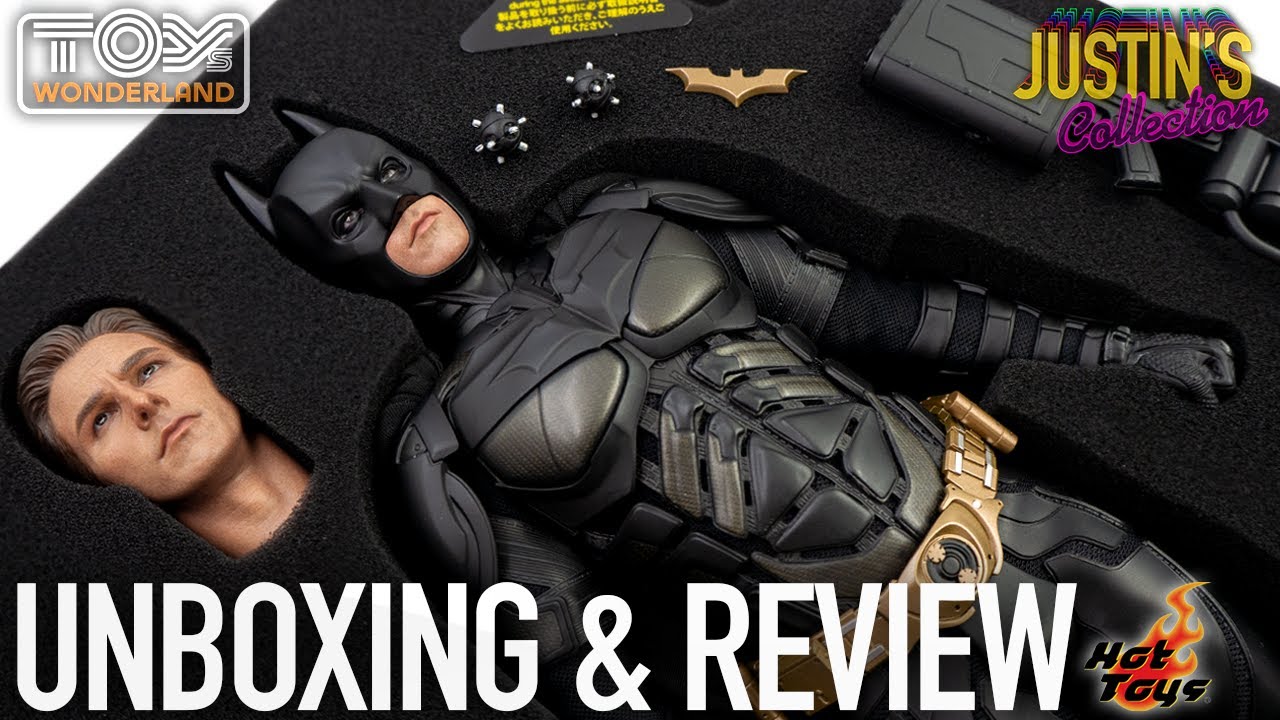 Hot Toys Batman DX19 The Dark Knight Rises Unboxing & Review - YouTube