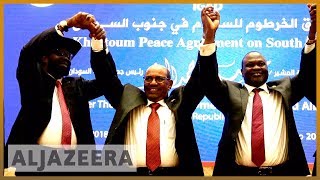 ?? South Sudan's rival leaders sign power-sharing agreement | Al Jazeera English