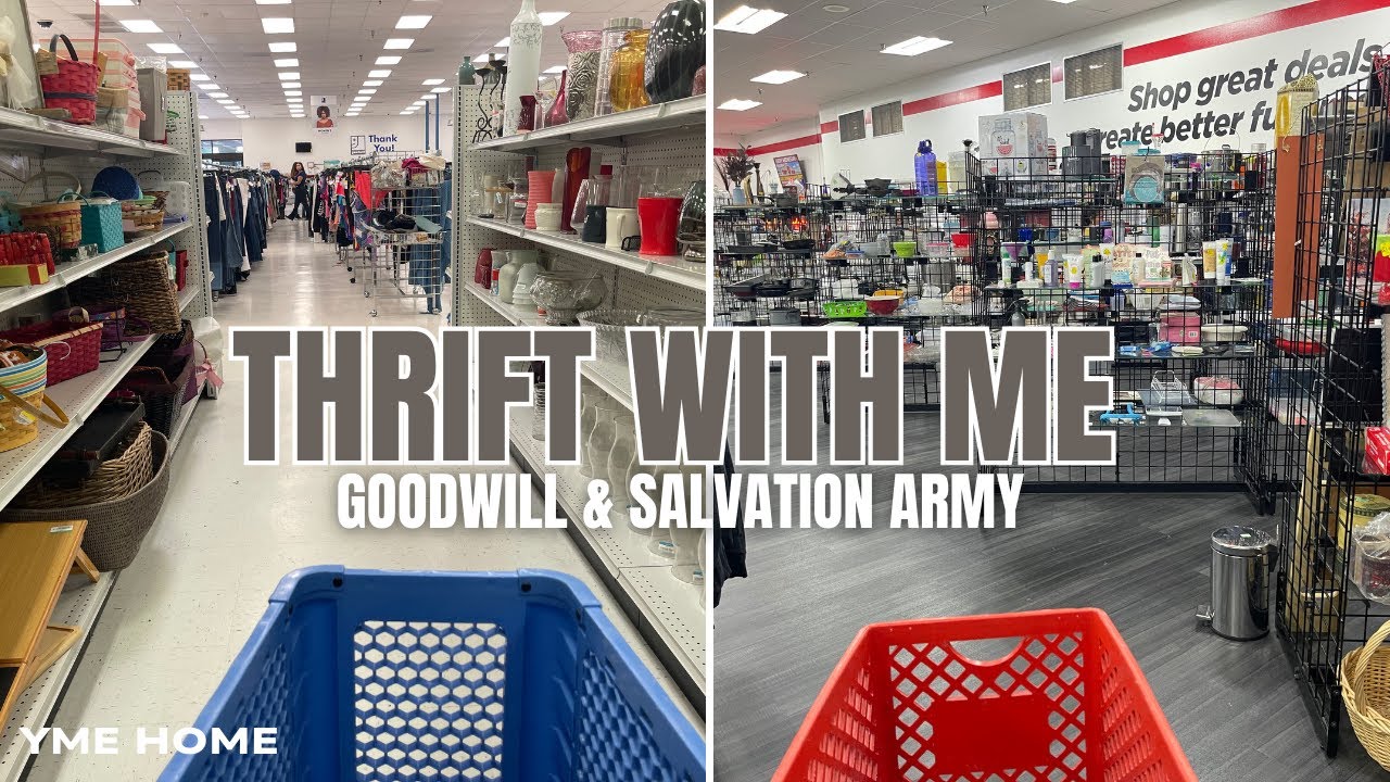 Thrifting HOME DECOR HAUL/ IN-STORE Thrift with Me at Goodwill & Salvation Army