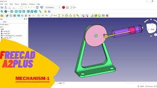 A2plus Mechanism in FreeCAD