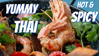 Thai Food Hot & Y Prawns, Yummy Recipe