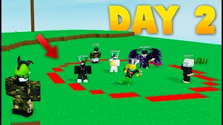 Last to LEAVE Circle WINS $50 MILLION Coins! Roblox Skyblock