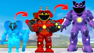 EVOLUTION OF MECHA TITAN CATNAP/DOGDAY AND BUBBA BUBBAPHANT POPPY PLAYTIME CHAPTER 3 In Garry's Mod!