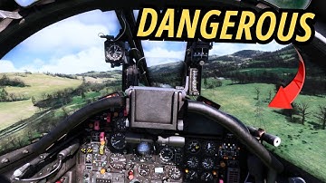 Extreme low flying through Mach Loop in SEPECAT Jaguar