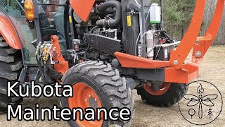 Kubota L4060 First 50hrs Maintenance DIY (Turn on CC)