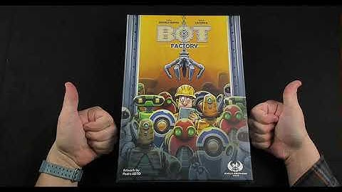 Bot Factory Board Game Organized
