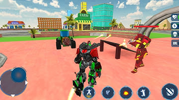 Mech Robots War Arena Game 2022- Robot Dinosaur Games #66- Android Game play
