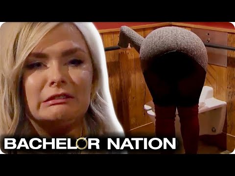 Ally Vomits During The Kissing Competition | Bachelor Winter Games