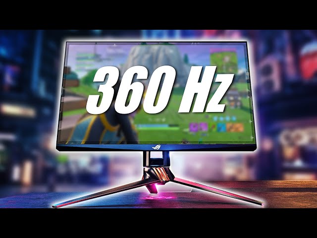 On teste un ECRAN 360 Hz avec JBZZ 