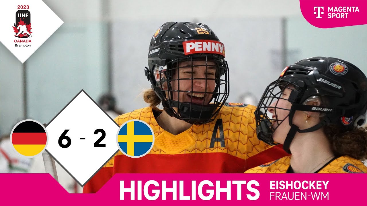 Deutschland - Schweden Eishockey Frauen WM 2023