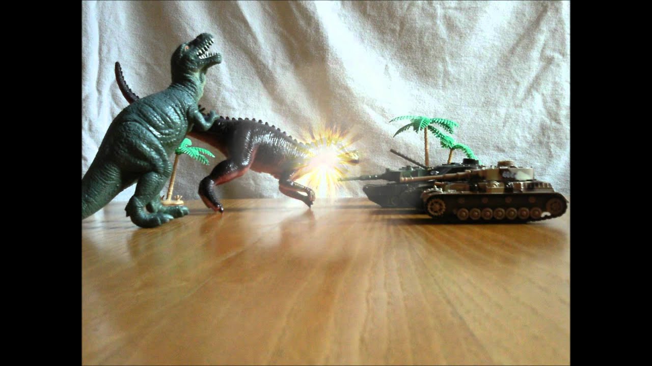 Dinosaurs versus Tanks YouTube