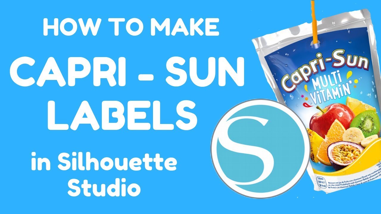 Alphabet lore Birthday Capri Sun Customizable Template DIY